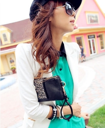 กระเป๋าmaomao รุ่น m28-042 กระเป๋าถือแฟชั่นสไตล์เกาหลี ดูเก๋ ถือในวันสบายๆ ถือไปงานปาร์ตี้ได้ค่่ะ